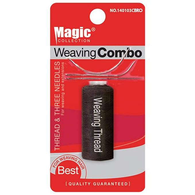 Magic Collection Thread N Needles Weaving Combo Black