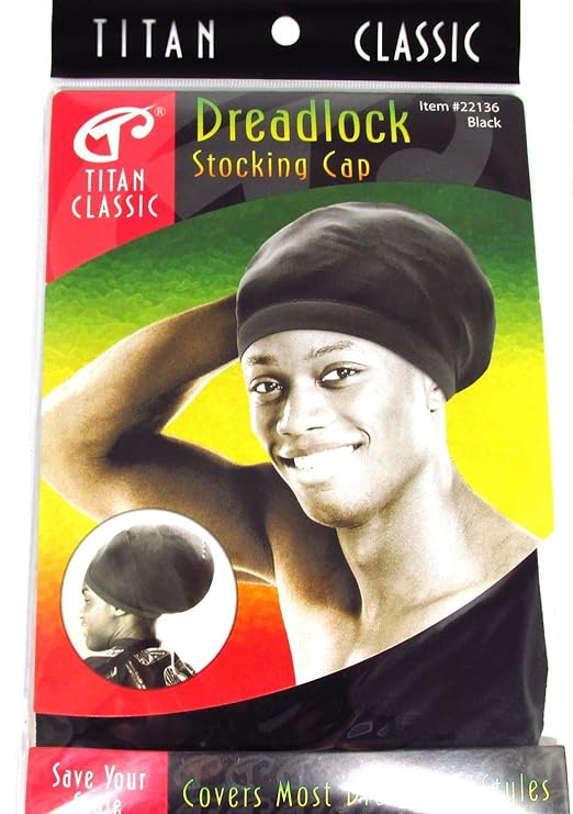 Titan Classic Stocking And Spandex Stocking Cap (Black)