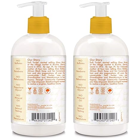Shea Moisture Coconut Custard Shampoo