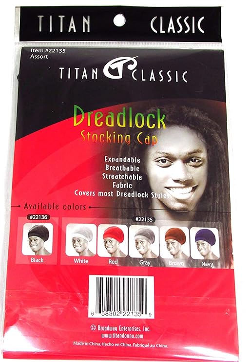 Titan Classic Stocking And Spandex Stocking Cap (Black)