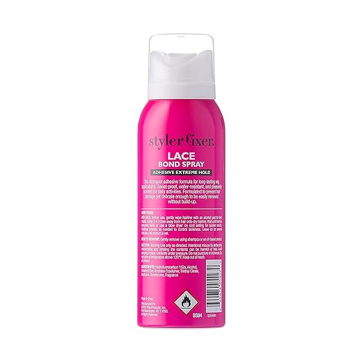 Red By Kiss Lace Bond Spray Adhesive Extreme Hold