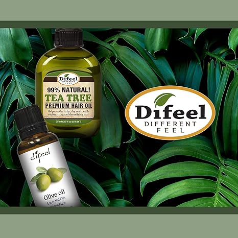 Difeel Jojoba Premium Hair Oil 2.5Oz