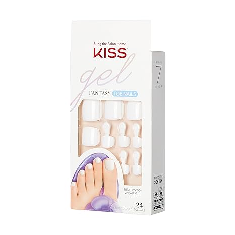 Kiss Gel Fantasy Toe Nails
