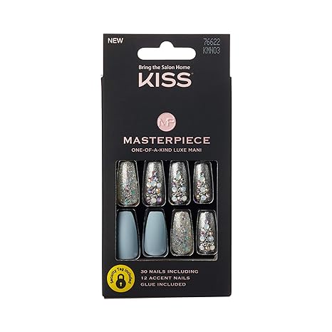 Kiss Masterpiece Press On Nails ,- (80634) Kmn08