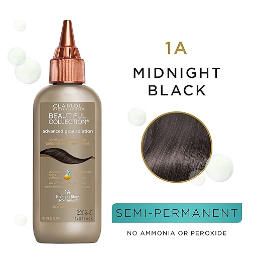 Clairol Midnight Black 3Oz