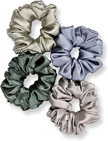 Blossom Hair Collection Kid Black N White Hair Scrunchies