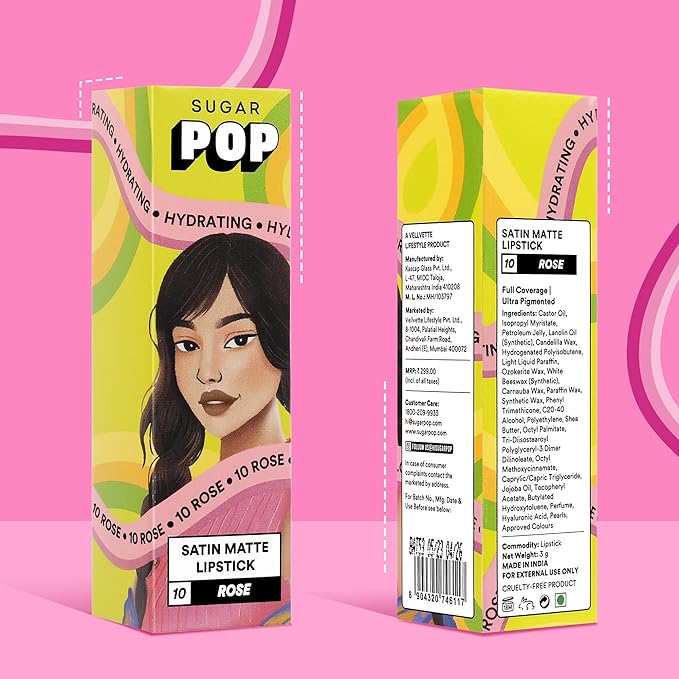 Sugar Butter Lipstick - #Lst206 Matte Pink