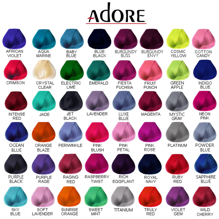 Adore Blue Black
