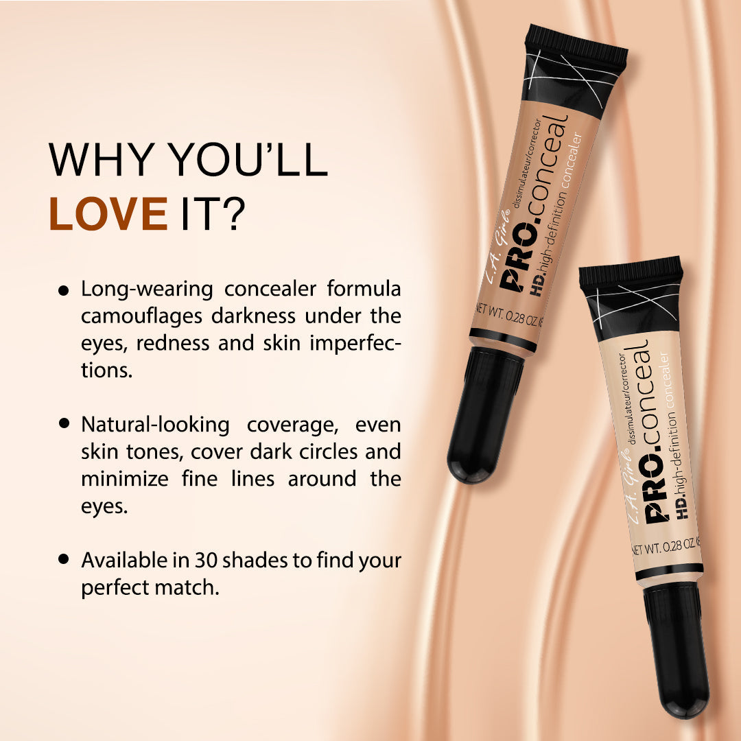 La Girl Hd Concealer - Espresso