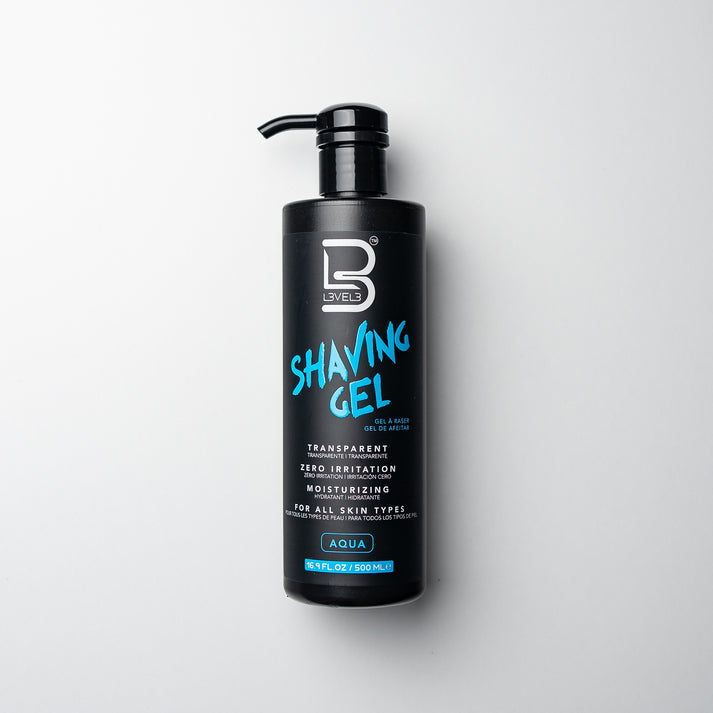 Level 3 Shaving Gel Transparent: Ice