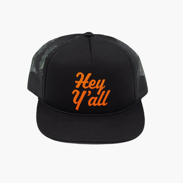Hey Yall Hat - Black