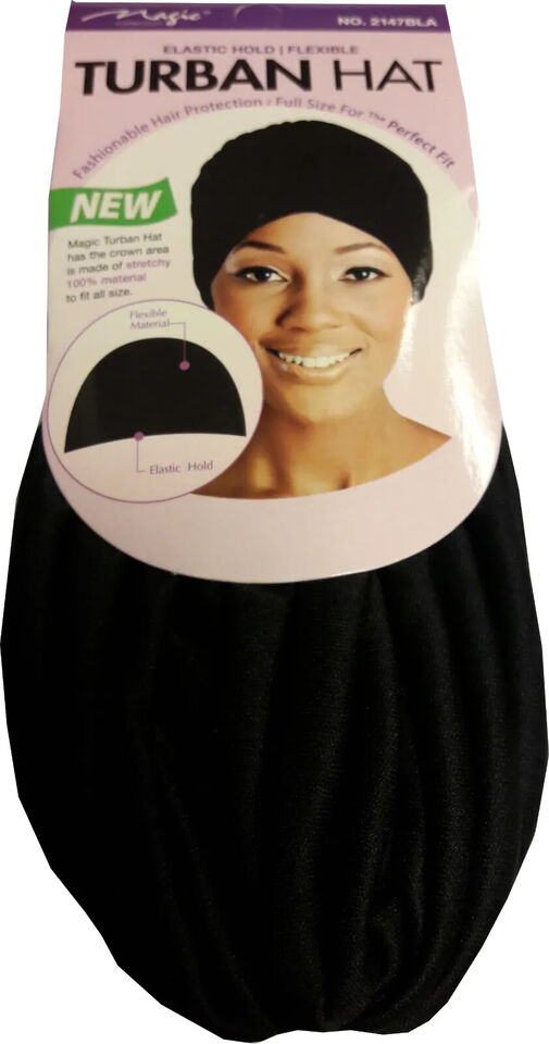 Magic Collection Turban Hat (Black)