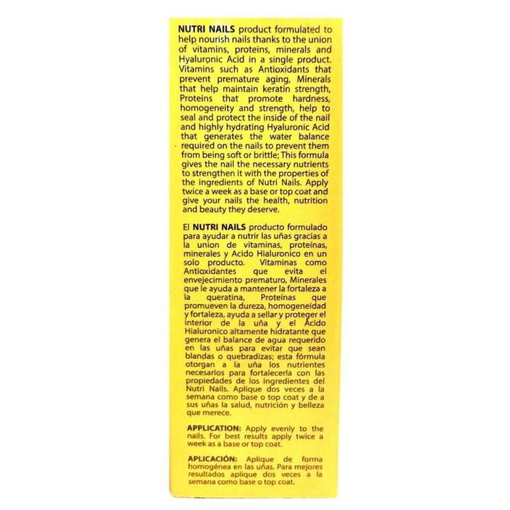 Nutri Nails Treatment W/ Hyaluronic Acid .4Oz